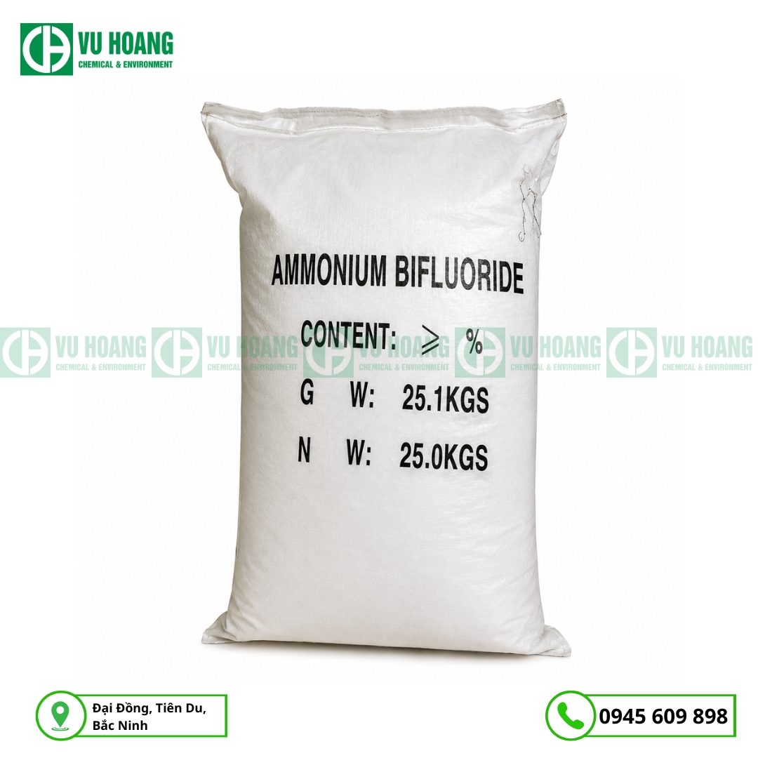 Ammonium Bifluoride NH4HF2 99% Trung Quốc