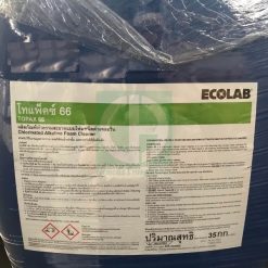 Ecolab Topax 66: Dạng lỏng mầu vàng sánh,mùi nhẹ