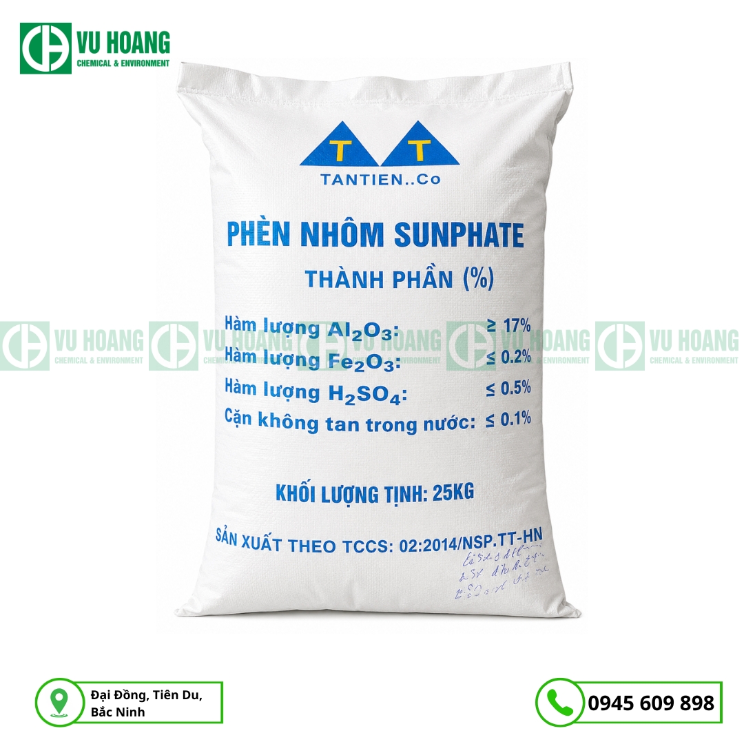 Phèn nhôm đơn Al2(SO4)3