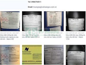Hóa chất Nalco chống ăm mòn cáu cặn cho nồi hơi