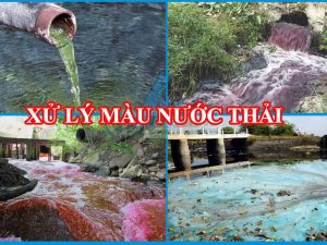 Phương pháp xử lý màu nước thảii