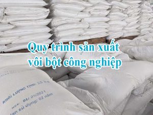Quy trình sản xuất vôi bột Ca(OH)2