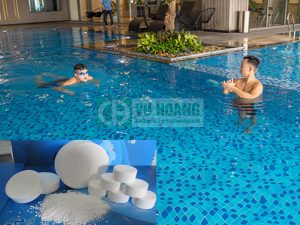 Tác dụng-ưu điểm của Clo viên nén xử lý nước bể bơi