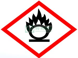Nơi có hoá chất Na2S2O4 cần đặt biển cảnh báo nguy hiểm, dễ cháy