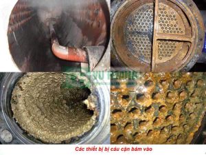 Sản xuất công nghiệp ảnh hưởng nghiêm trọng bởi nước cứng