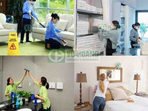 Phân loại hoá chất vệ sinh, giặt là buồng phòng khách sạn theo khu vực