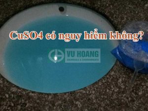 Đồng sunfat xử lý nước có nguy hiểm hay không?