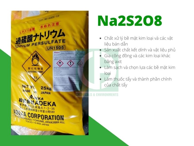 Hóa chất Na2S2O8 giá rẻ tại miền Bắc