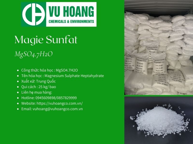 Mua magie sunfat MgSO4.7H2O ở đâu?