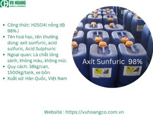 Cung cấp axit sunfuric giá TỐT- uy tín