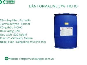 Bán Formalin 37% -HCHO giá TỐT hiện nay
