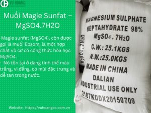 Muối Magie Sunfat – MgSO4.7H2O – Magie Sunfate