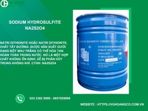 Vai trò sodium hydrosulfite trong ngành công nghiệp dệt nhuộm