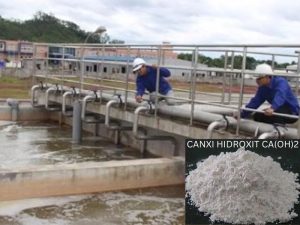 Calcium Hydroxide để khử chất bẩn trong nước