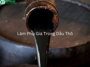 Ca(OH)2 là phụ gia trong dầu thô
