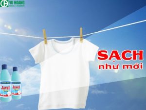 Hoá chất javen dùng để tẩy sạch quần áo