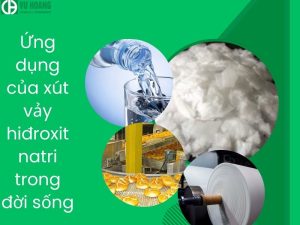 Một số ứng dụng của xút vảy trong đời sống