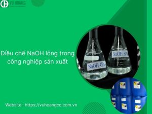 Điều chế NaOH trong công nghiệp sản xuất