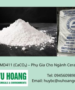 Bột Canxi Cacbonat (CaCO₃) MD411 - Giải Pháp Tối Ưu Cho Ngành Gốm Sứ & Ceramic