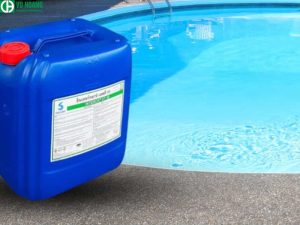 Oxy già H2O2 xử lý nước bể bơi