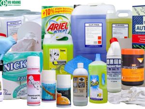 NaOH là thành phần quan trọng để sản xuất chất tẩy rửa