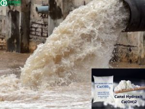 Canxi Hydroxit Ca(OH)2 ứng dụng xử lý nước thải