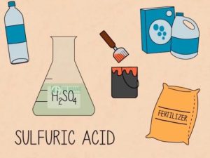 Một vài ứng dụng của H2SO4