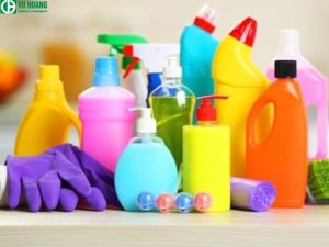 Ứng dụng NaOH trong ngành hóa cất tẩy rửa