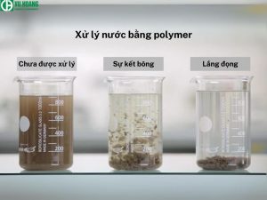 Quá trình keo tụ – tạo bông của polymer trong nước thải