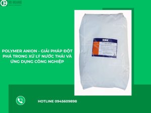 Polymer Anion (A1110) - Giải Pháp Đột Phá Trong Xử Lý Nước Thải Và Ứng Dụng Công Nghiệp