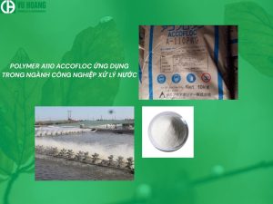 Ứng dụng của polymer a110 accofloc trong xử lý nước thải