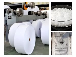 Xút vảy trong ngành sản xuất giấy và bột giấy