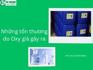 Những tổn thương do Oxy già gây ra. 