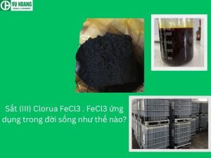 Sắt (III) Clorua FeCl3 . FeCl3 ứng dụng trong đời sống như thế nào?