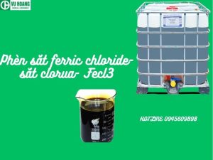 Phèn sắt ferric chloride- sắt clorua- Fecl3
