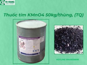 Thuốc tím KMnO4 50kg/thùng, (TQ)