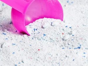 Axit Sunfuric được dùng để sản xuất bột giặt