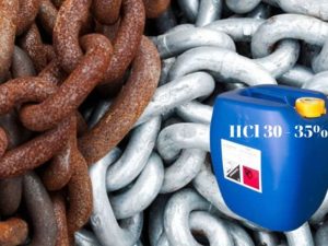 Khử sạch mảng bám trên sắt thép