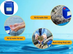 Ứng dụng hóa chất Hydrogen Peroxide trong xử lý nước, nước hồ bơi...