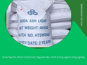 Soda Na₂CO₃ (Natri Cacbonat): Nguyên liệu chính trong ngành công nghiệp
