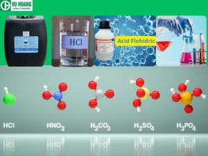 TOP 5 axit vô cơ phổ biến nhất trong đời sống