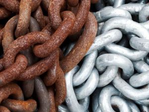 Ứng dụng của HCL để tẩy rửa gỉ sắt