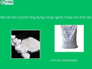Bột đá mịn CaCO3 ứng dụng trong ngành nhựa như thế nào