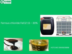 Ferrous chloride FeCl2 15 – 30% 