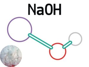 Công thức cấu tạo của NaOH