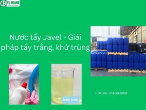 Nước tẩy Javel - Giải pháp tẩy trắng, khử trùng
