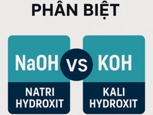Phân biệt NaOH và KOH là gì? Ứng dụng và cách phân biệt hai chất bazơ mạnh này