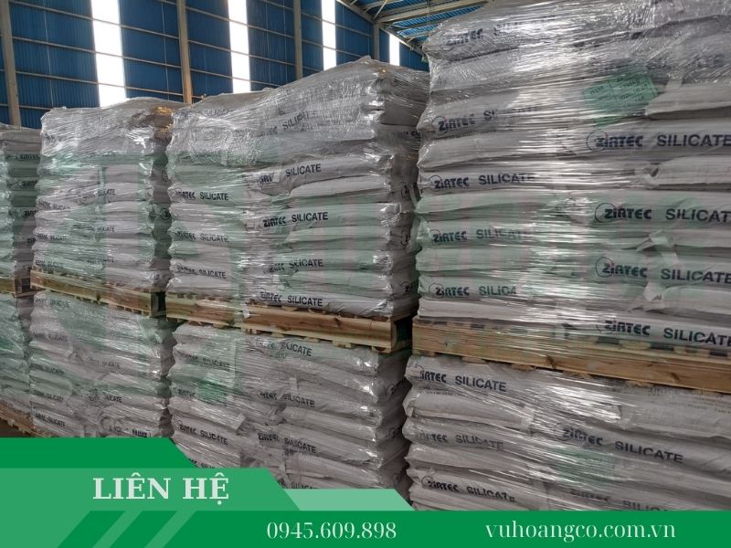 Bao đựng Bột Zirconium Silicate ngành gốm sứ - Hóa chất Vũ Hoàng