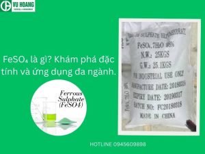 FeSO₄ là gì? Khám phá đặc tính và ứng dụng đa ngành.