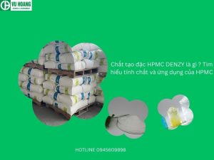 Chất tạo đặc HPMC DENZY là gì ? Tìm hiểu tính chất và ứng dụng của HPMC